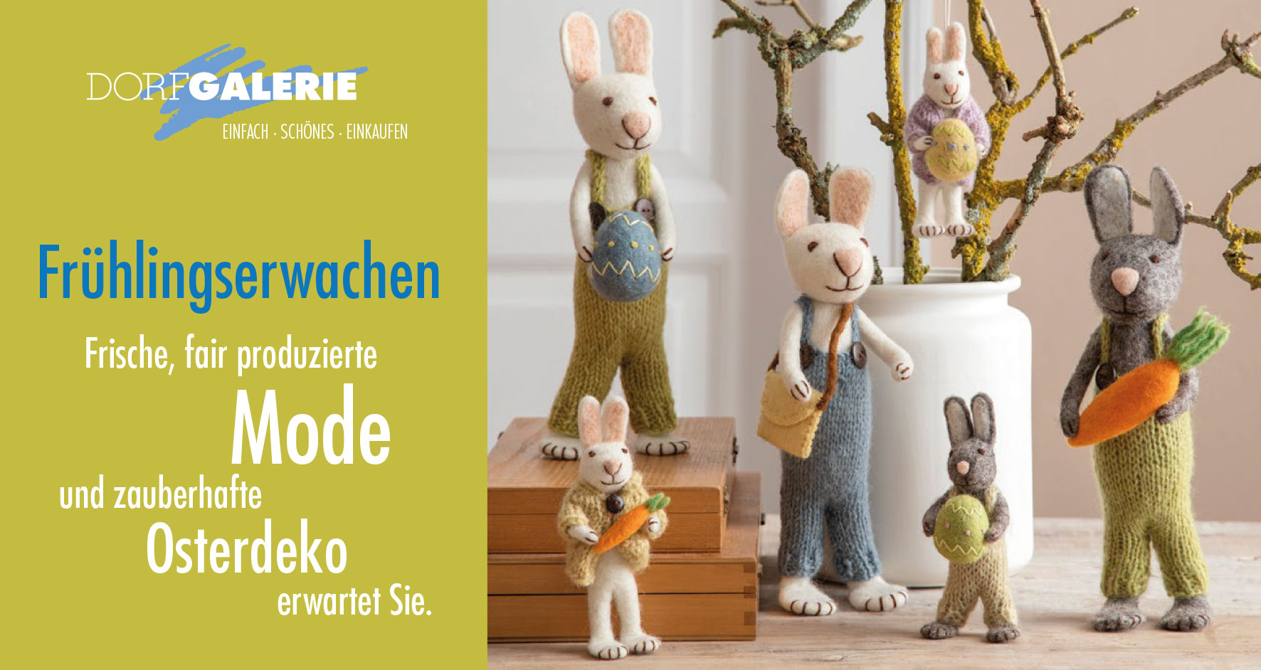 Dorfgalerie Osterdeko, Maxipostkarte