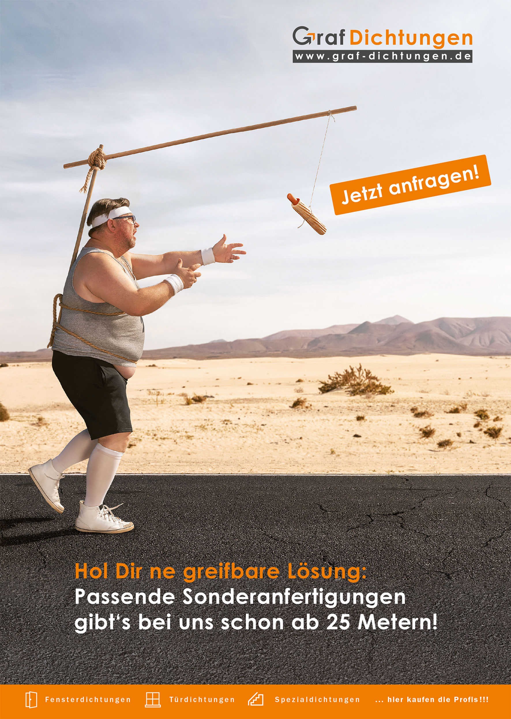 Flyer-Design Sonderanfertigungen Graf Dichtungen