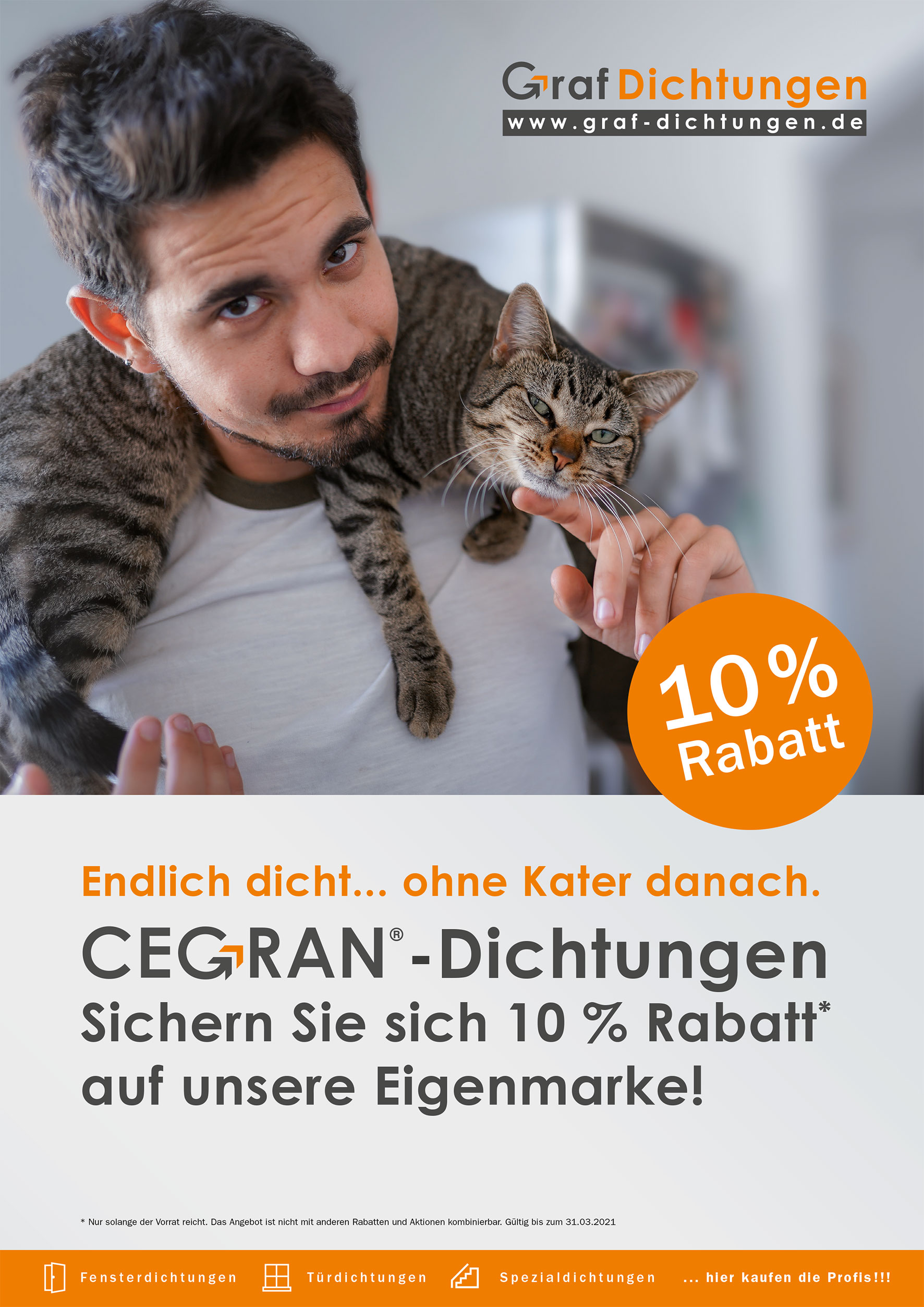 Flyer-Design Cegran Dichtungen