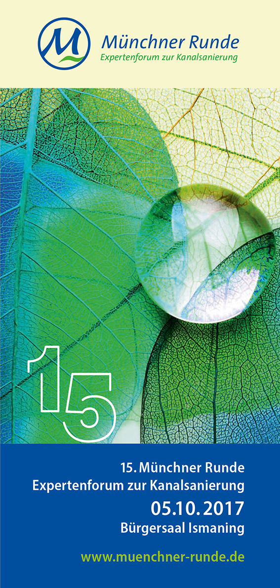 Gestaltung Flyer Münchner Runde 2017