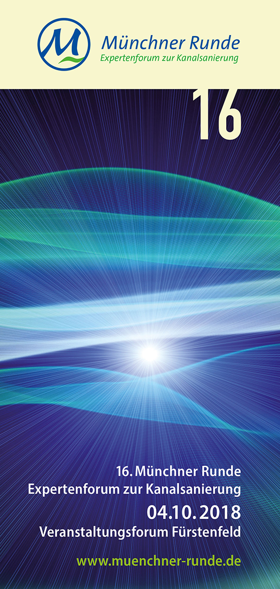 Gestaltung Flyer Münchner Runde 2018