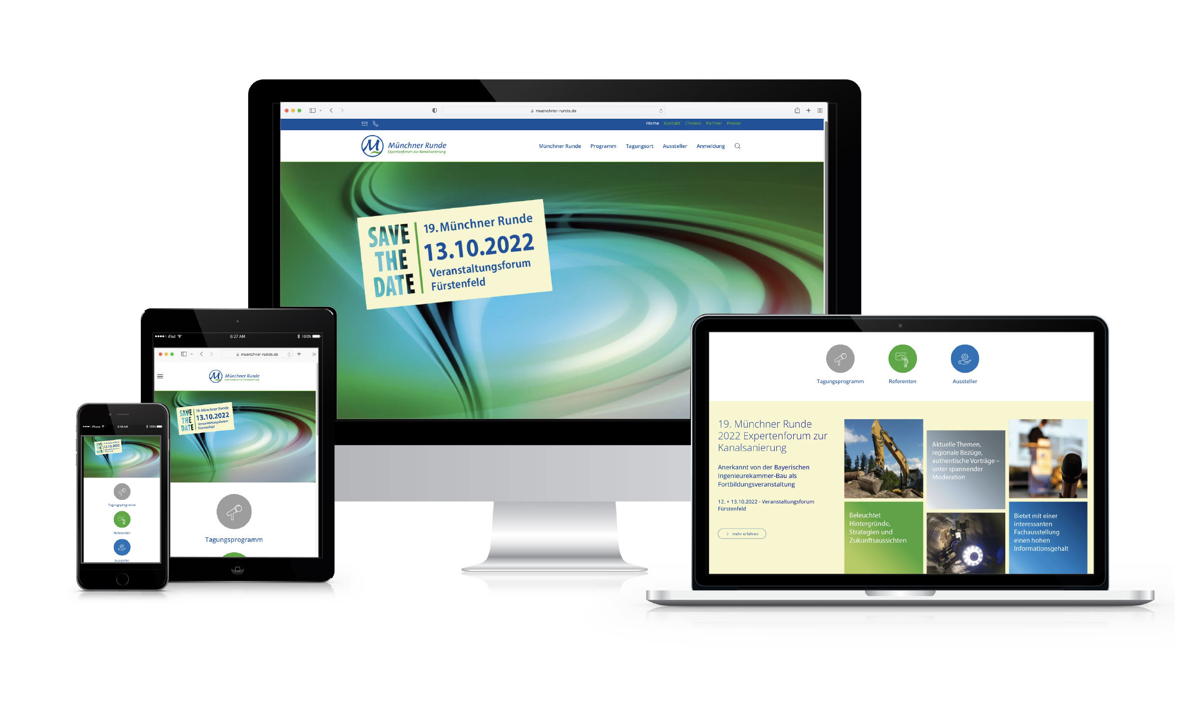 Webdesign Münchner Runde