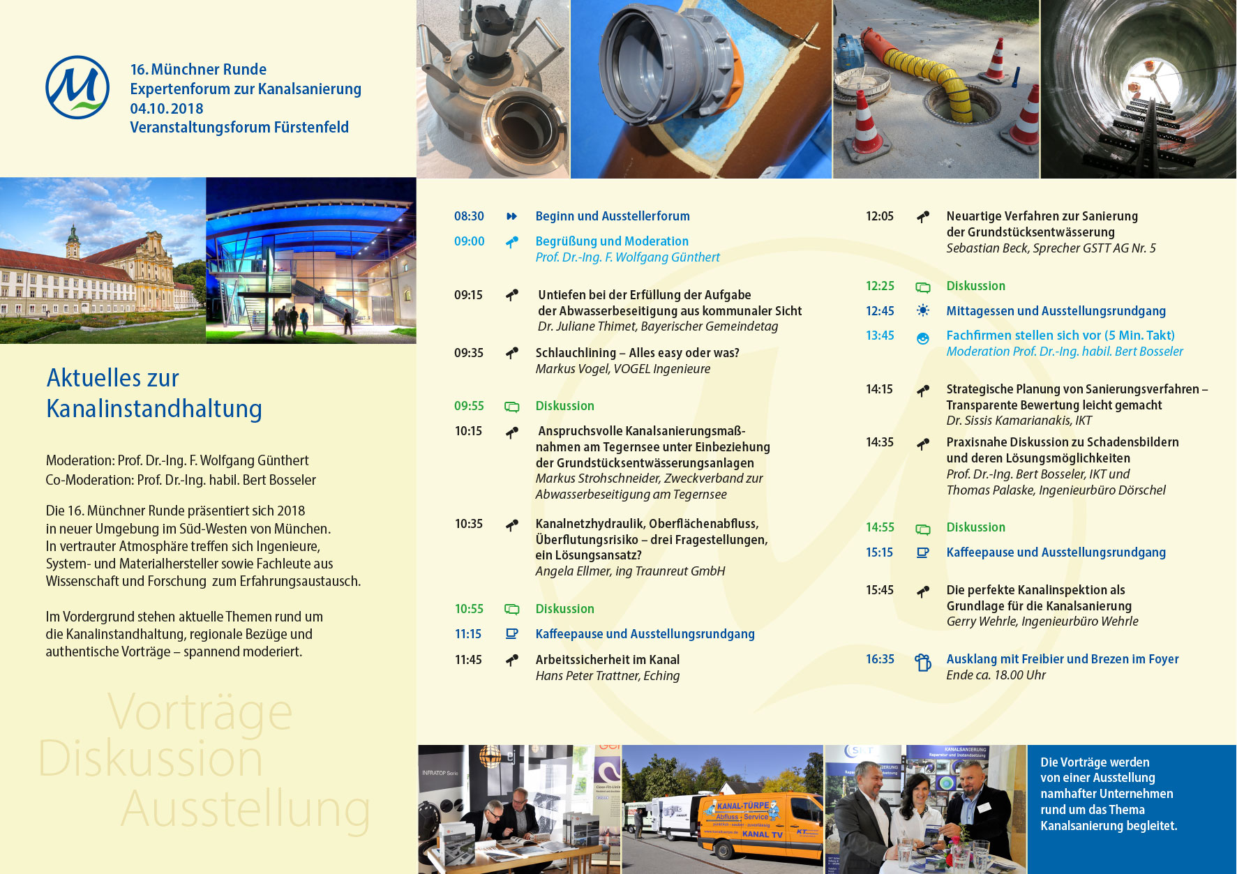 Flyer-Design Münchner Runde 2018