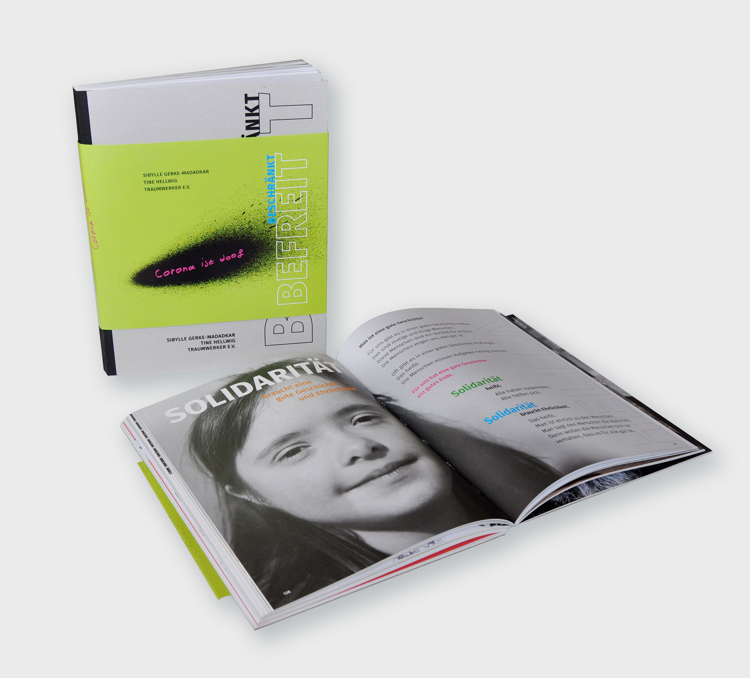 Buchdesign Beschränkt Befreit