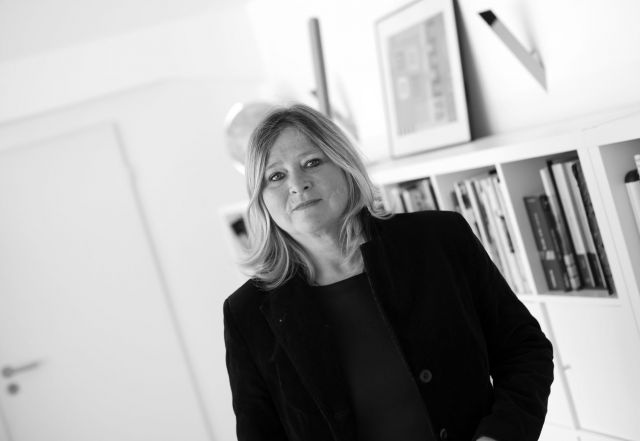 Tine Hellwig im Büro