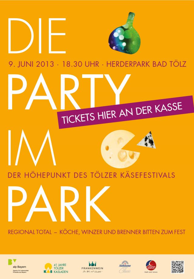 Plakatgestaltung Käsemarkt Bad Tölz