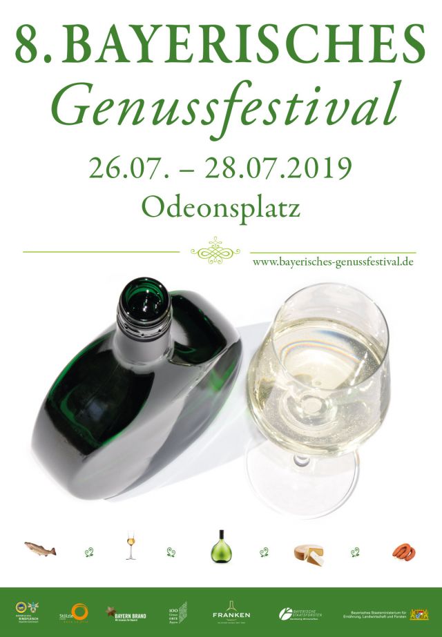Plakatgestaltung Bayerisches Genussfestival